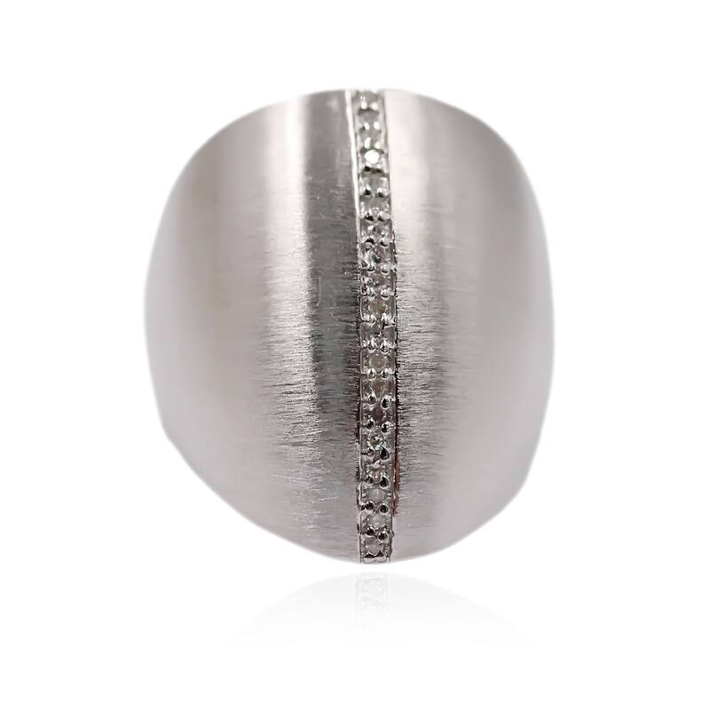 Sterling Silver 925 Diamond Ring