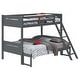 preview thumbnail 43 of 72, Littleton Transitional Wood Bunk Bed with Slatted Mattress