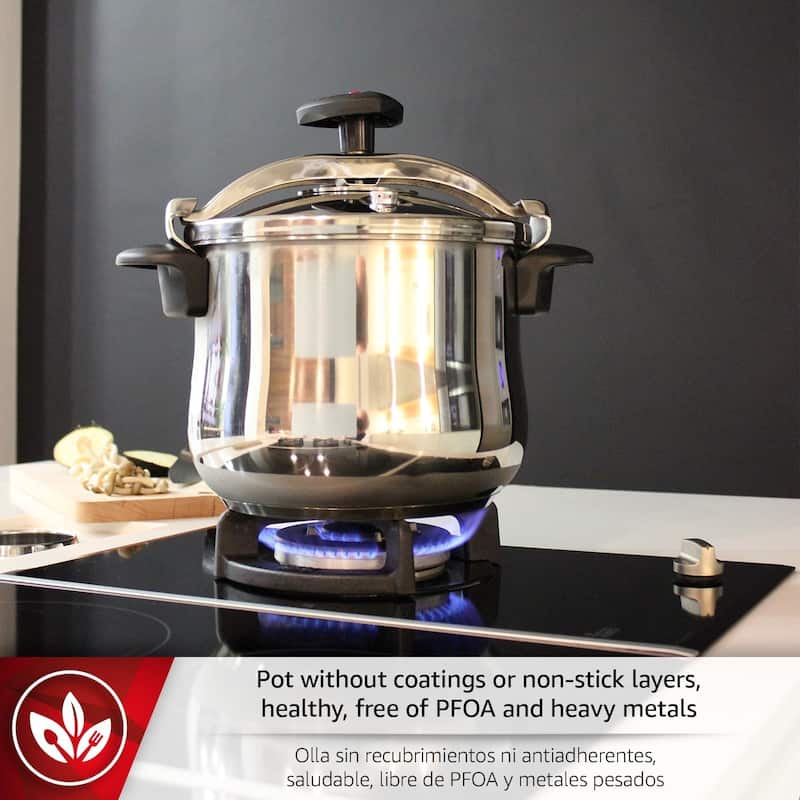 Magefesa Star Belly Stainless Steel Pressure Cooker