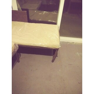 Outsunny 3 Piece Outdoor Rattan Wicker Patio Sofa and Chaise Lounge Set