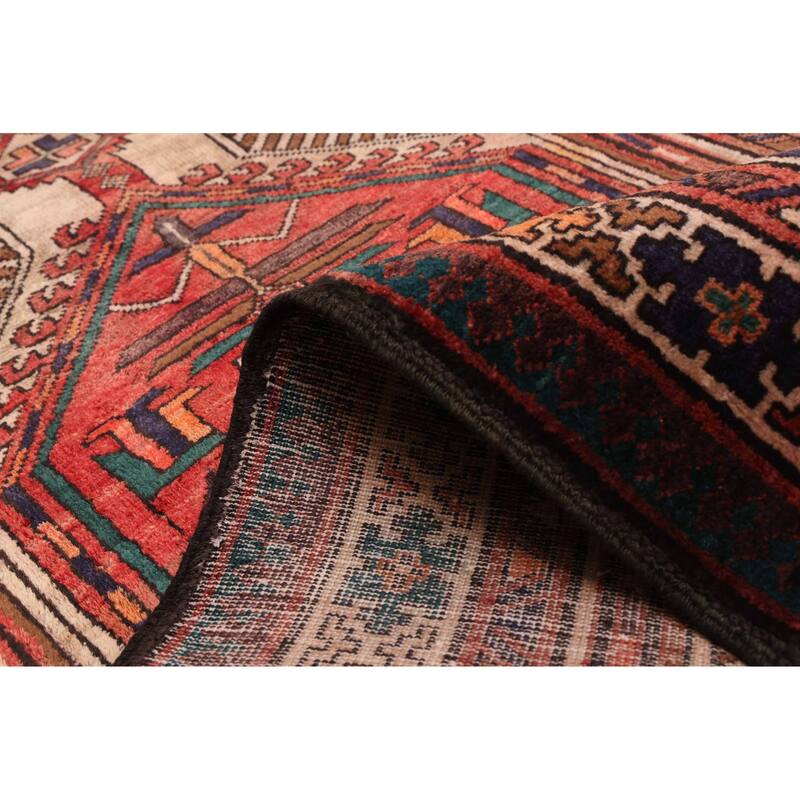 ECARPETGALLERY Hand-knotted Konya Anatolian Red Wool Rug - 3'5 x 10'6