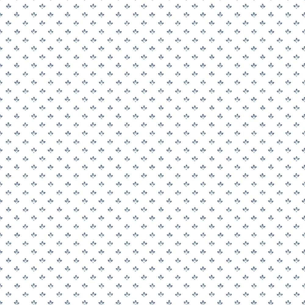 Galerie Wallcoverings Just Kitchens Tri Leaf Motif Vinyl on Non-woven Matte Wallpaper Roll