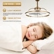 preview thumbnail 101 of 118, 20"/24"/72" Oaks Aura Cotti Low Profile Dimmable Smart Ceiling Fan with Lights 6-Speed Flush Mount Modern Remote