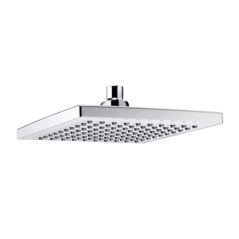 Belanger Square 8 x 8-in. Rainfall Showerhead, Polished Chrome - 8"