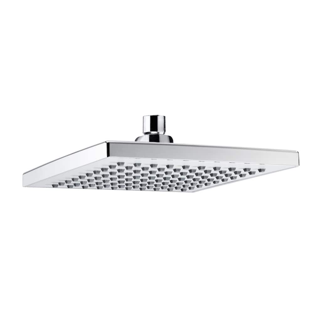 Belanger Square 8 x 8-in. Rainfall Showerhead, Polished Chrome - 8"