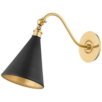 Hudson Valley Lighting MDS1400 Clivedon 16" Tall Wall Sconce