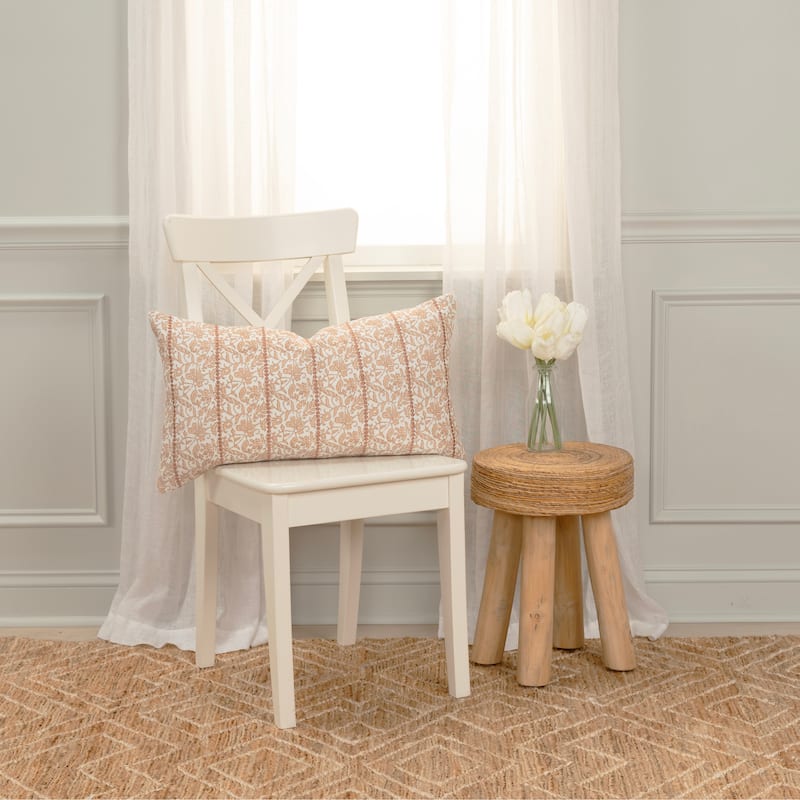 Rizzy Home Transitional Pillow Cover - 14"x26"