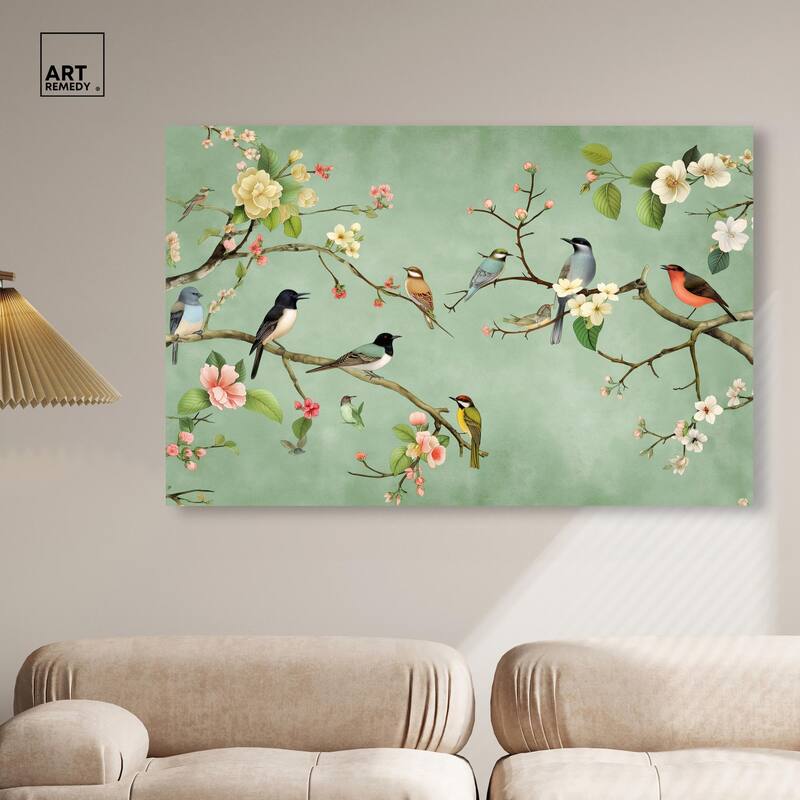 Restful View Canvas by Art Remedy, Gallery Wrapped