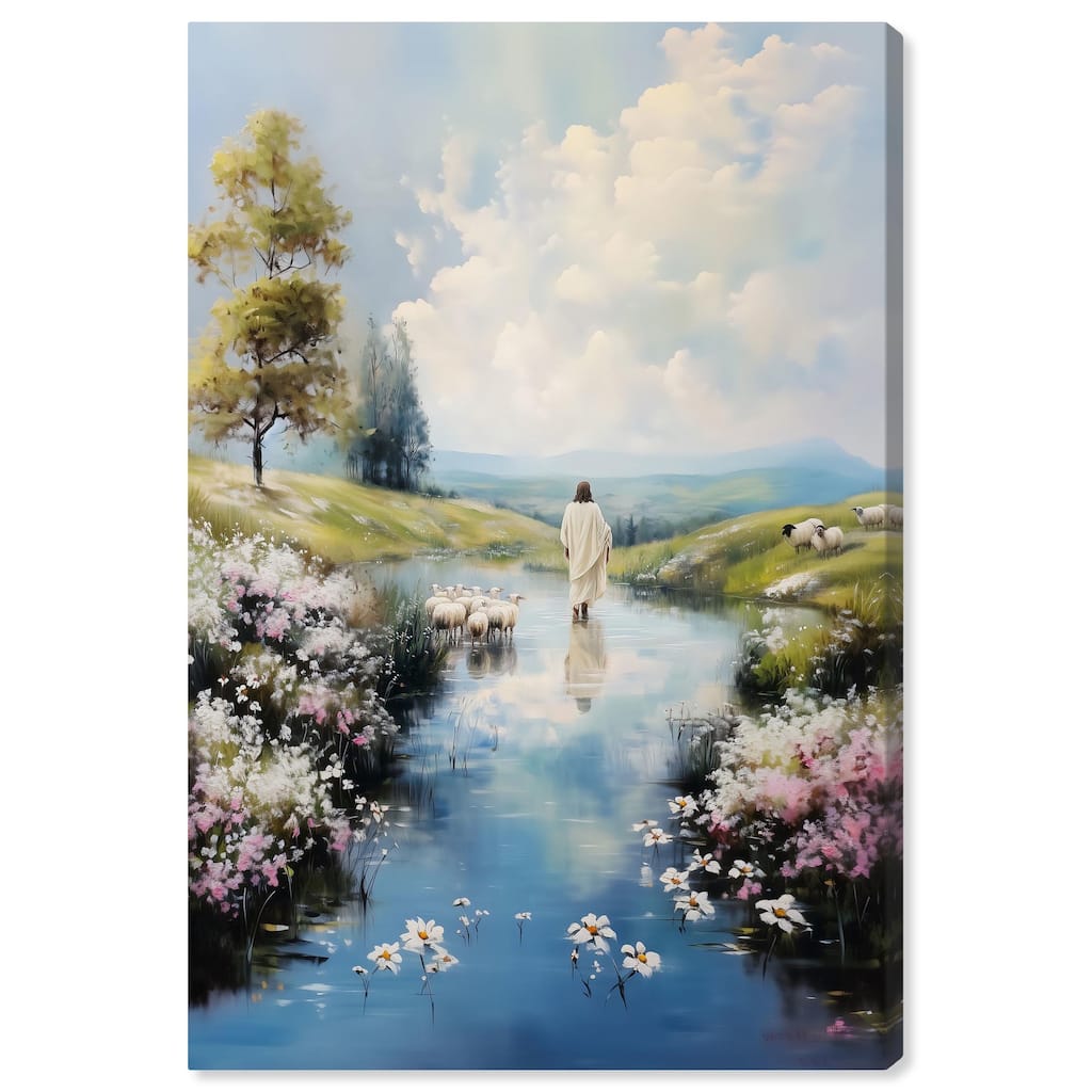 Caretaker's Calm Crossing I Canvas by Art Remedy, Gallery Wrapped