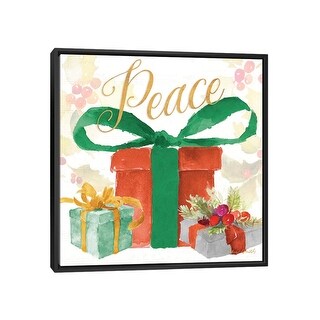 iCanvas "Presents and Notes IV" by Lanie Loreth Framed Canvas Print