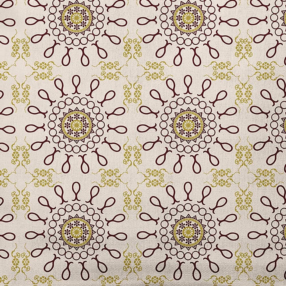 Sun Tile Decorative Throw Pillow