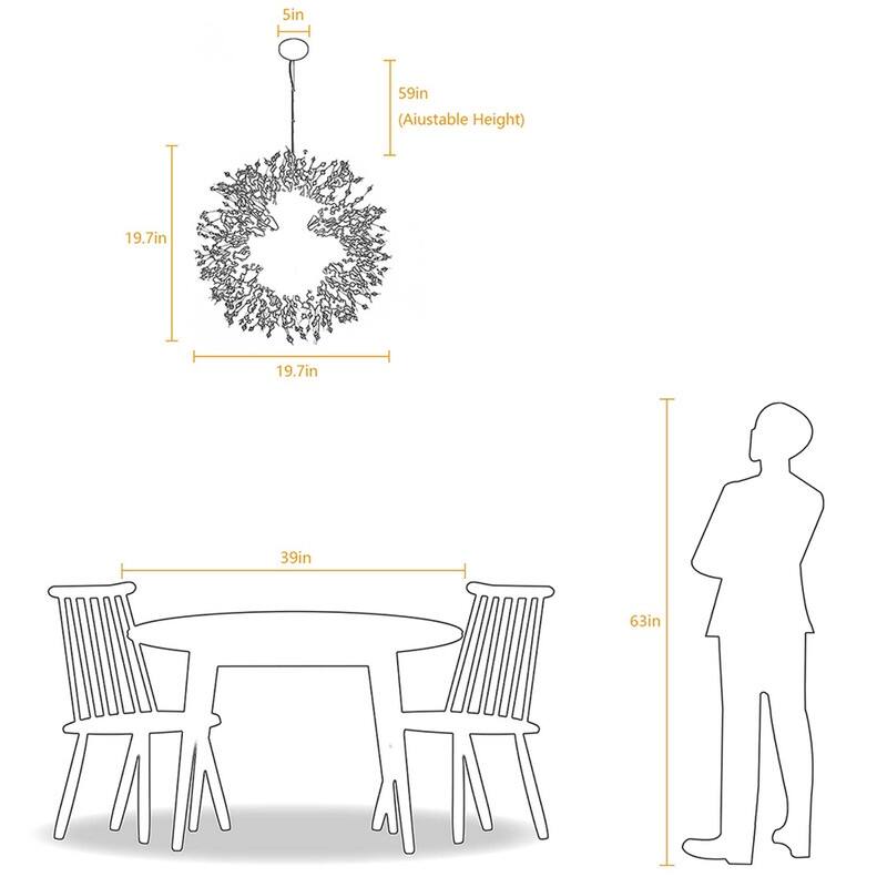 8/9/12/16-Light Modern Linear Sputnik Globe Pendant Starburst Firework Crystal Chandelier