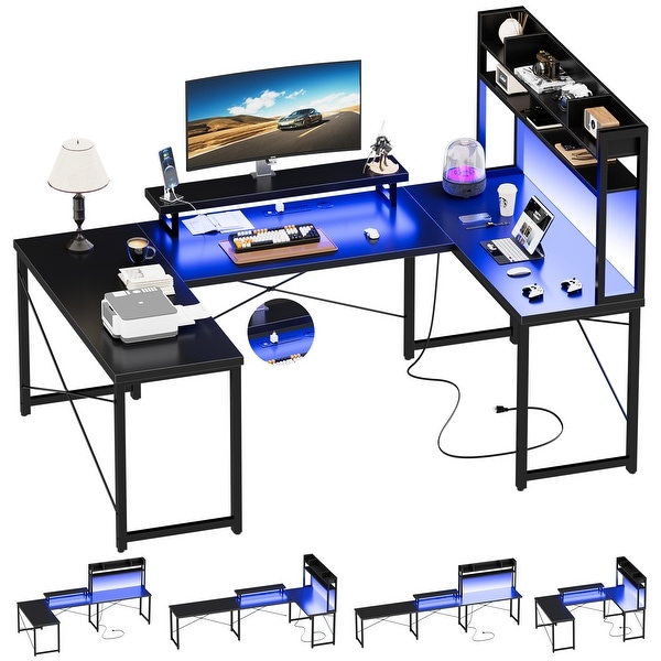 Diy led desk cheap