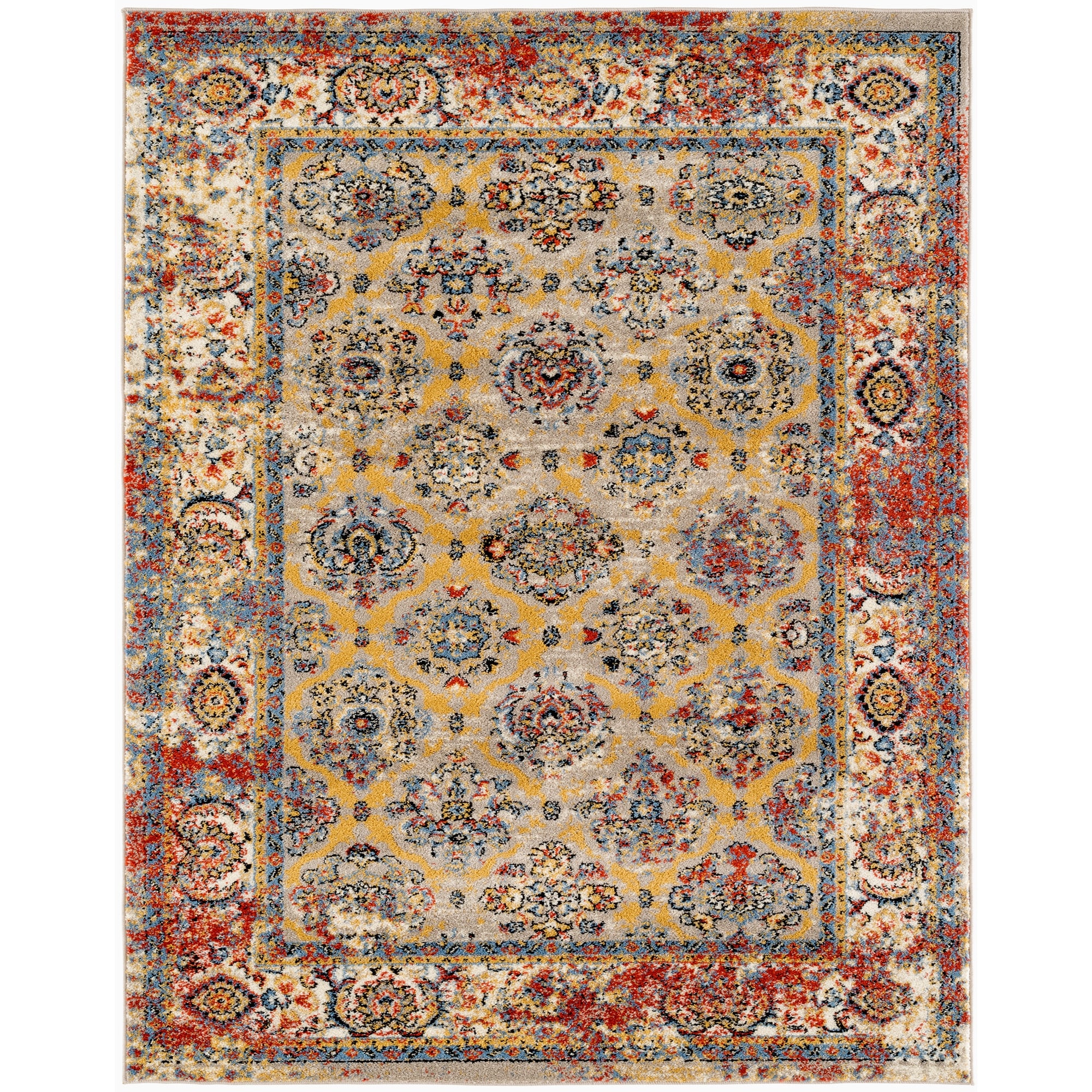 Santaria Rania Vintage Floral Area Rug