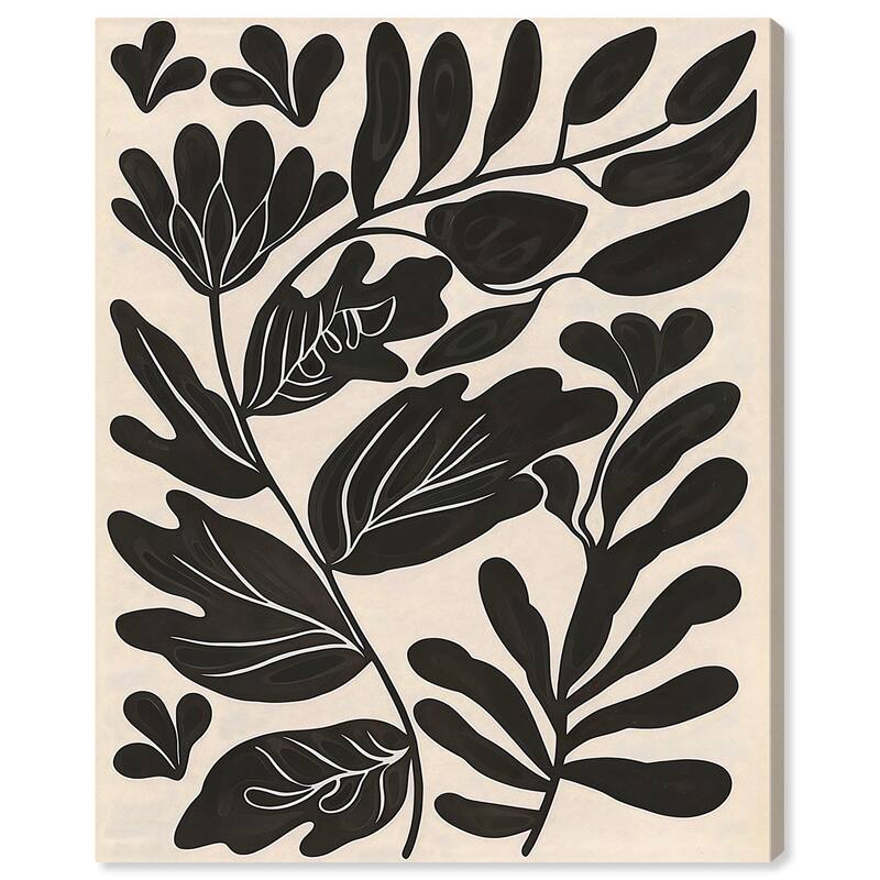Ebony Eden Essence I Canvas by Art Remedy, Gallery Wrapped - 24" x 30"