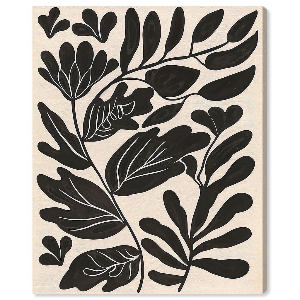 Ebony Eden Essence I Canvas by Art Remedy, Gallery Wrapped