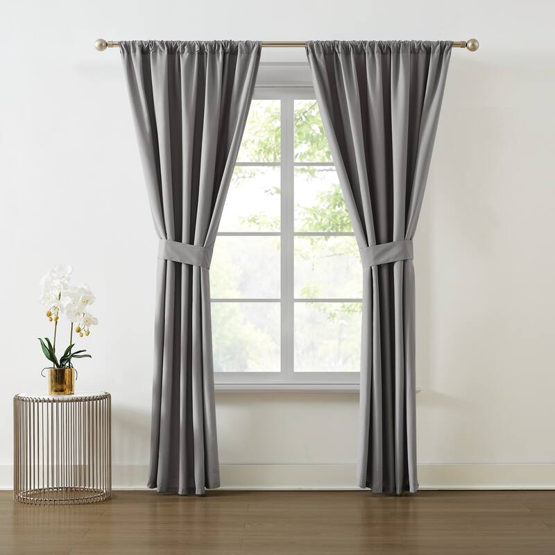 Truly Soft Everyday Window Curtain Panel Pair