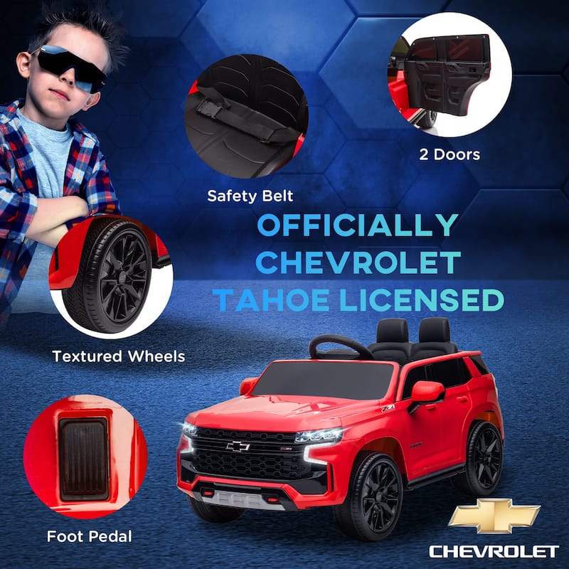 Ride on Truck Car with Headlights, Electric Car for Kids with Music, Battery Powered Electric Vehicle with Dashboard