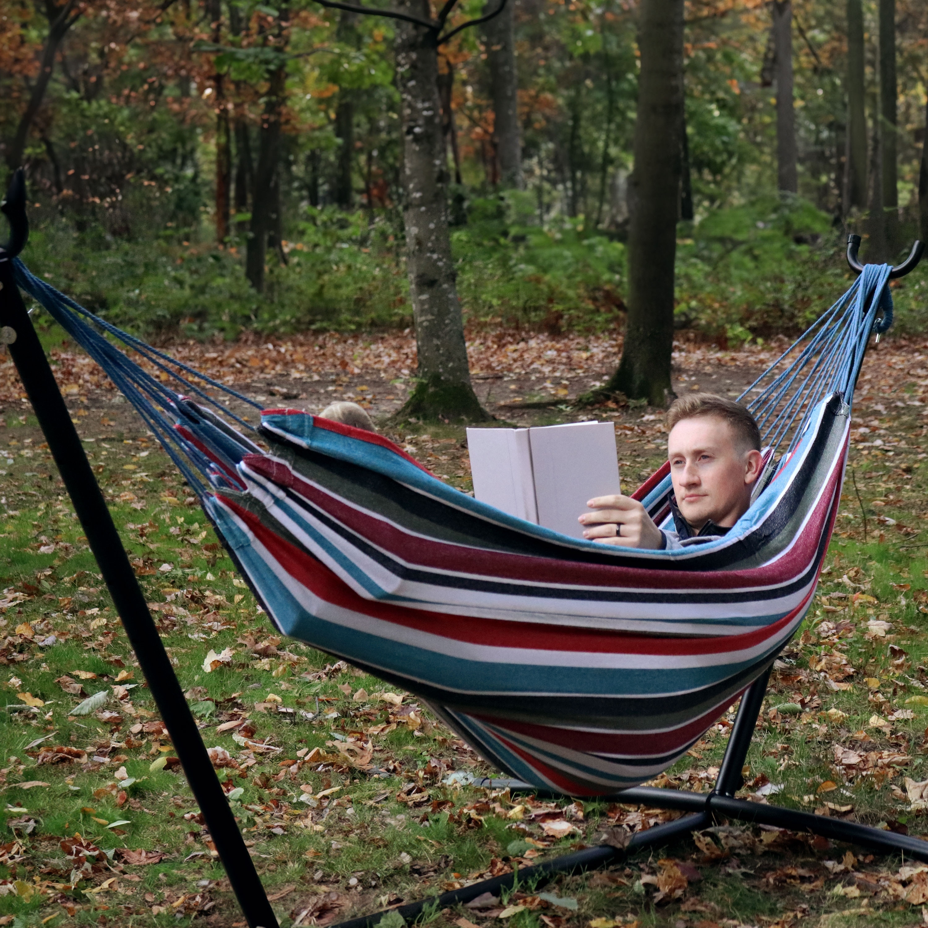 Fabric Hammock Sunnydaze Hammock Double Hammock Sunnydaze Outdoor