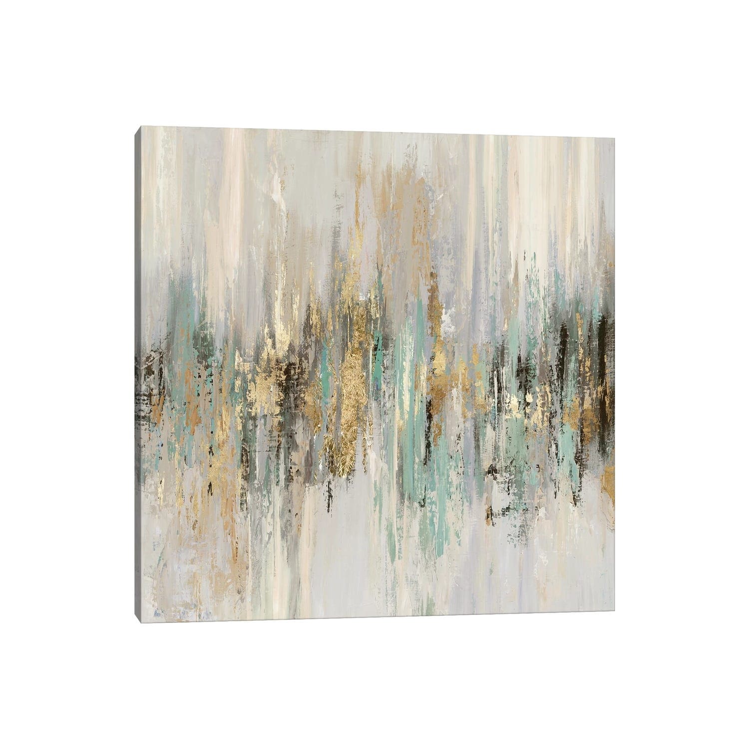 iCanvas "Dripping Gold II" by Tom Reeves Canvas Print
