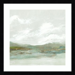 Crystal Shallows by PI Studio Wood Framed Wall Art Print