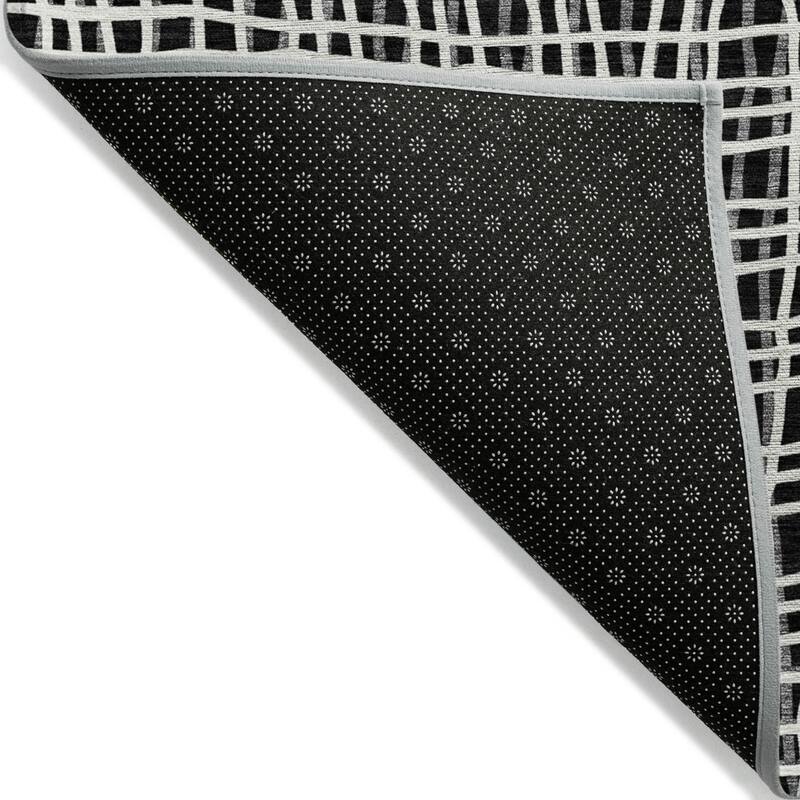 HomeRoots Striped Transitional Rectangle Outdoor Rug