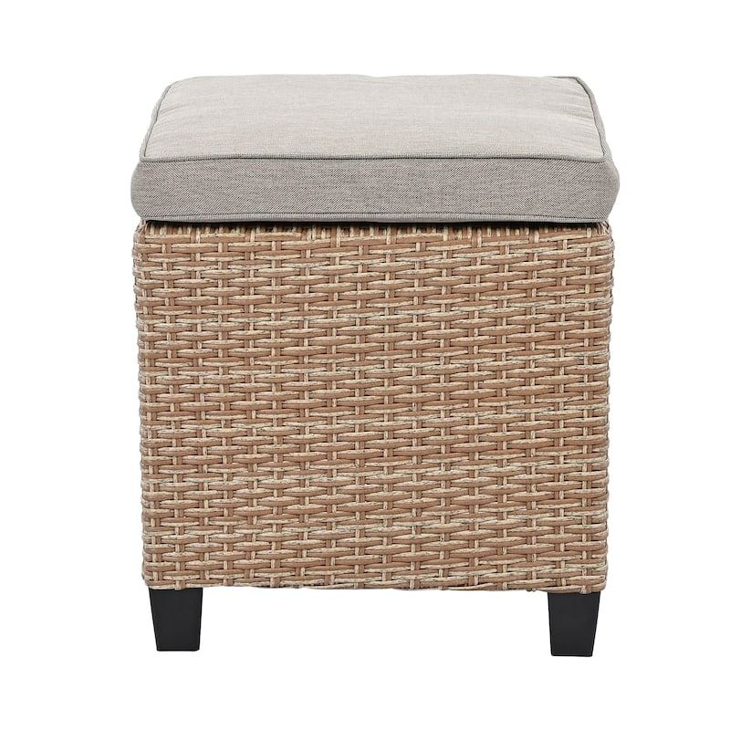 6-Piece Outdoor Rattan Wicker Set
