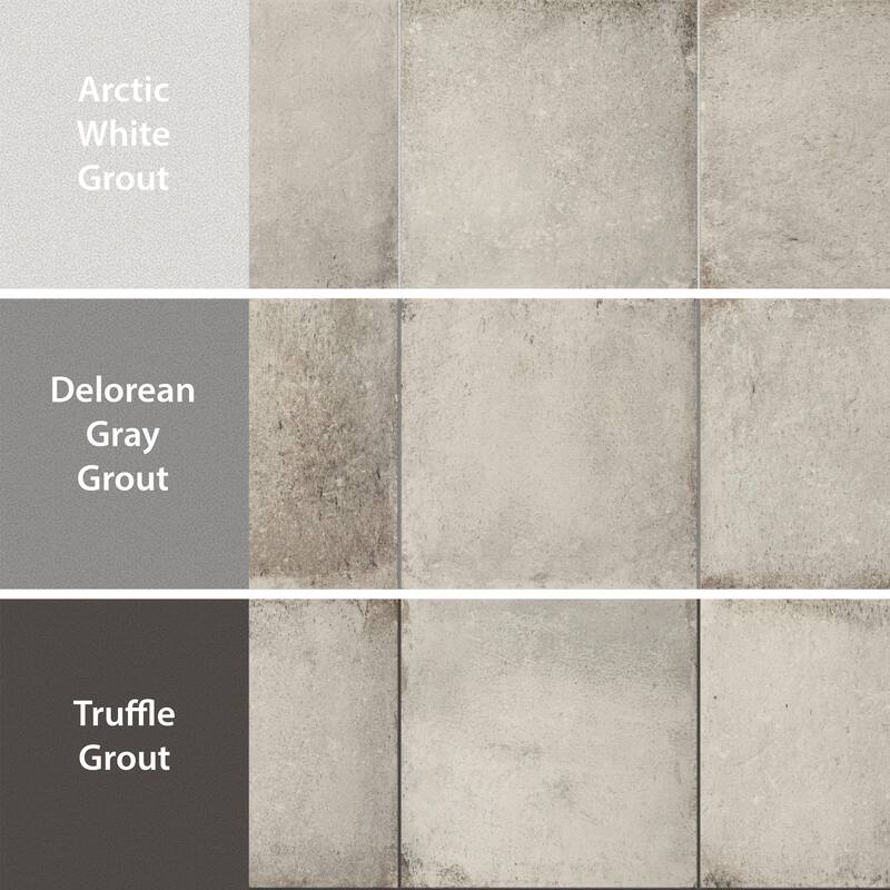 Merola Tile D'Anticatto Bianco 8-3/4" x 8-3/4" Porcelain Floor and Wall Tile