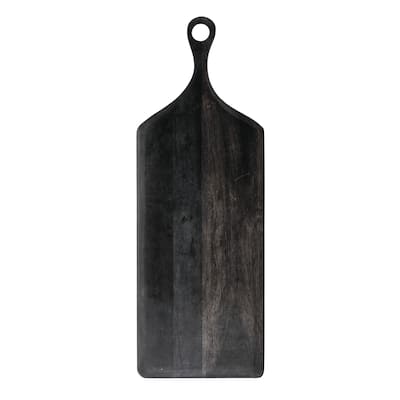 Black Acacia Wood Tray/Cutting Board