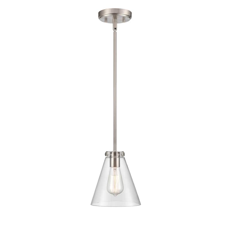 Millennium Lighting Aliza 1 Light Mini-Pendant - Brushed Nickel