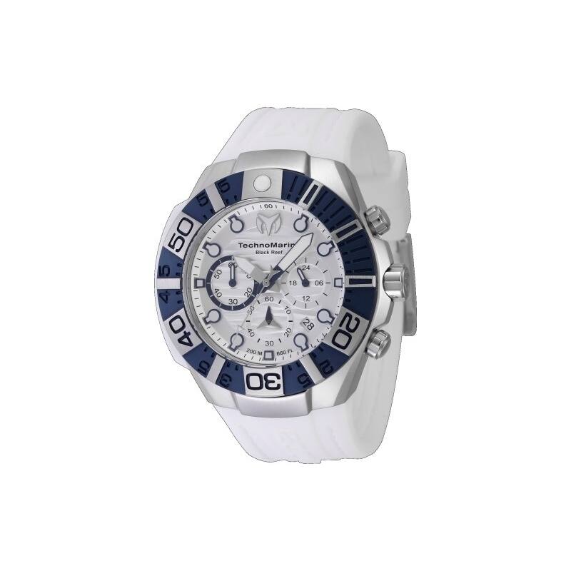 Technomarine Men's TM-523013 Reef Quartz Chronograph White Dial Watch