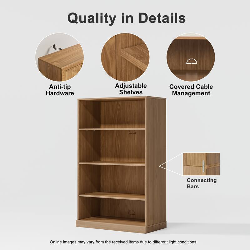 Classic Storage Cabinet with Adjustable Shelves