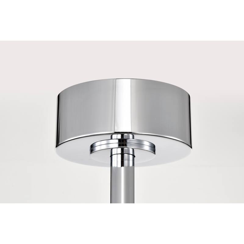 Murdo Sleek Modern 3-Blade LED Lighted Ceiling Fan with Remote