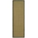 preview thumbnail 20 of 51, SAFAVIEH Natural Fiber Jenney Sisal Border Rug 2'6" x 10' Runner - Green