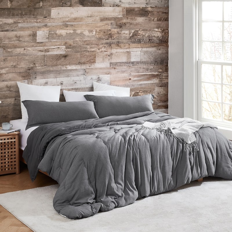 Yoga Pants® - Coma Inducer® Oversized Cooling Comforter Set - Steel Gray