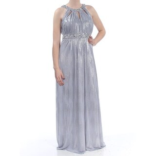 womens grey formal dress