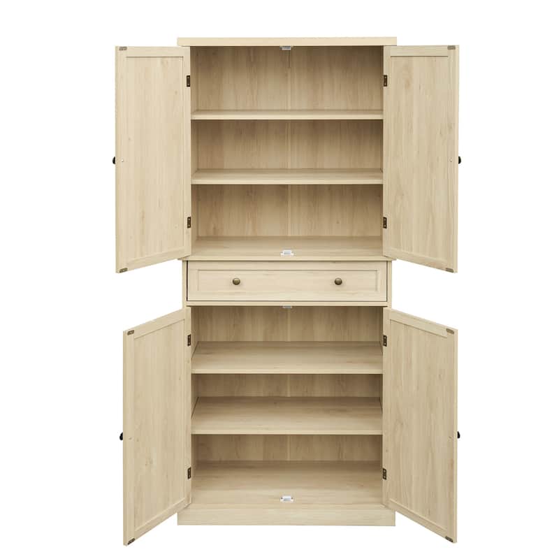 Storage Cabinet with Adjustable Inner Shelves