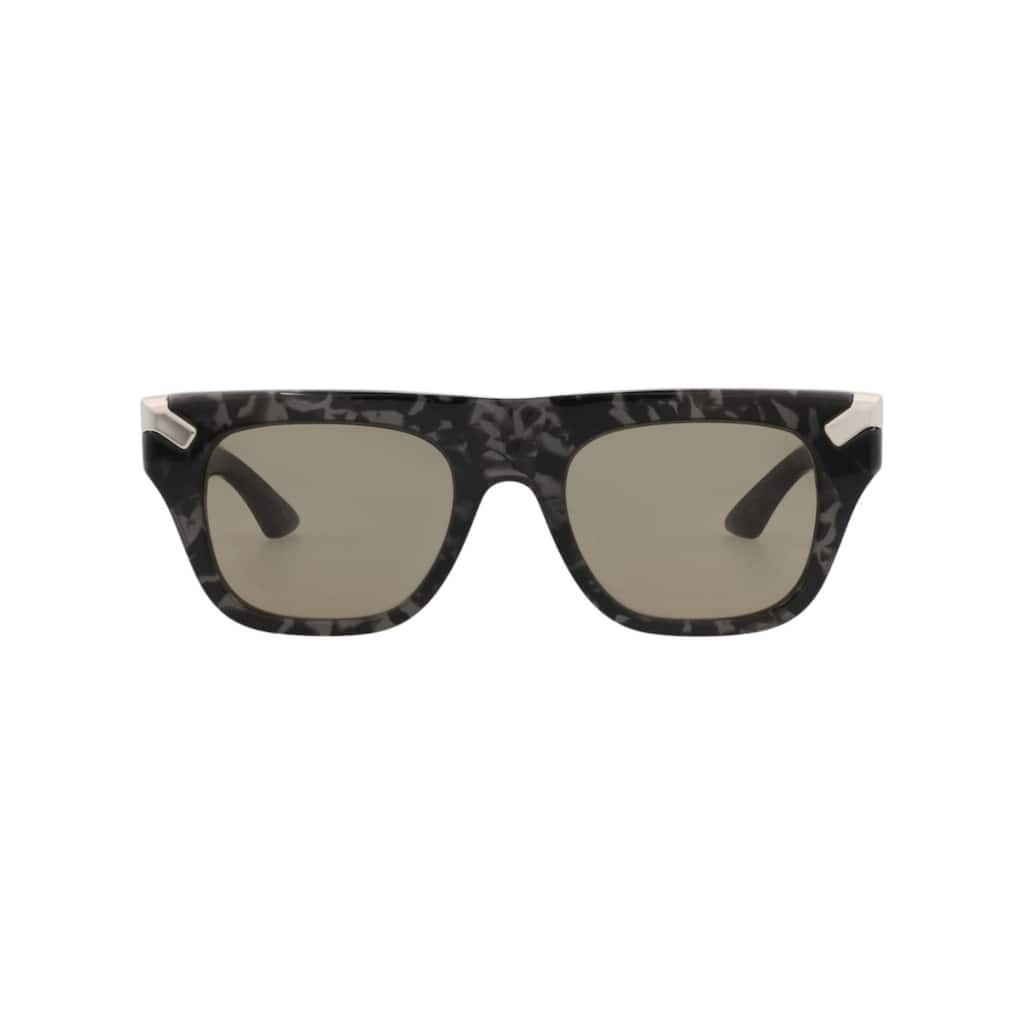 Alexander McQueen Square-Frame Recycled Acetate Sunglasses