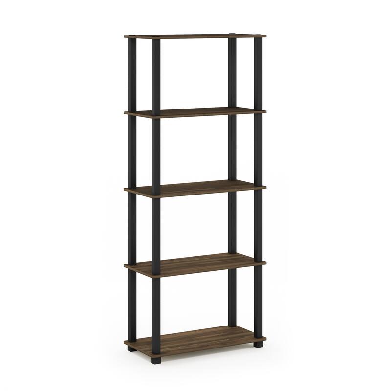 Furinno Turn-S-Tube 5-Tier Square Leg Multipurpose Display Rack