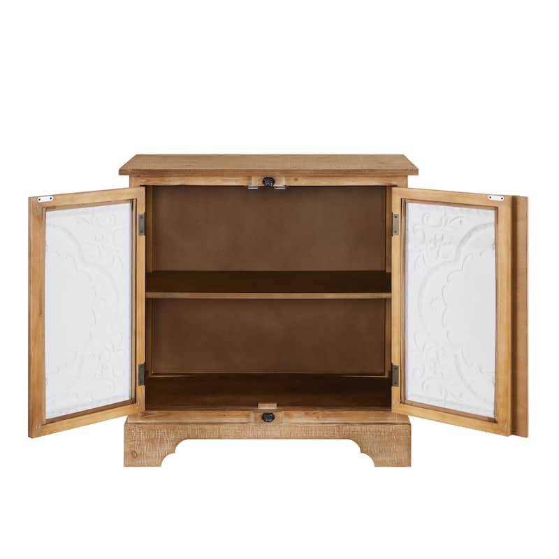 Art Leon Retro and Romantic Floral Cabinet