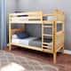 Max and Lily Twin over Twin Bunk Bed - Natural