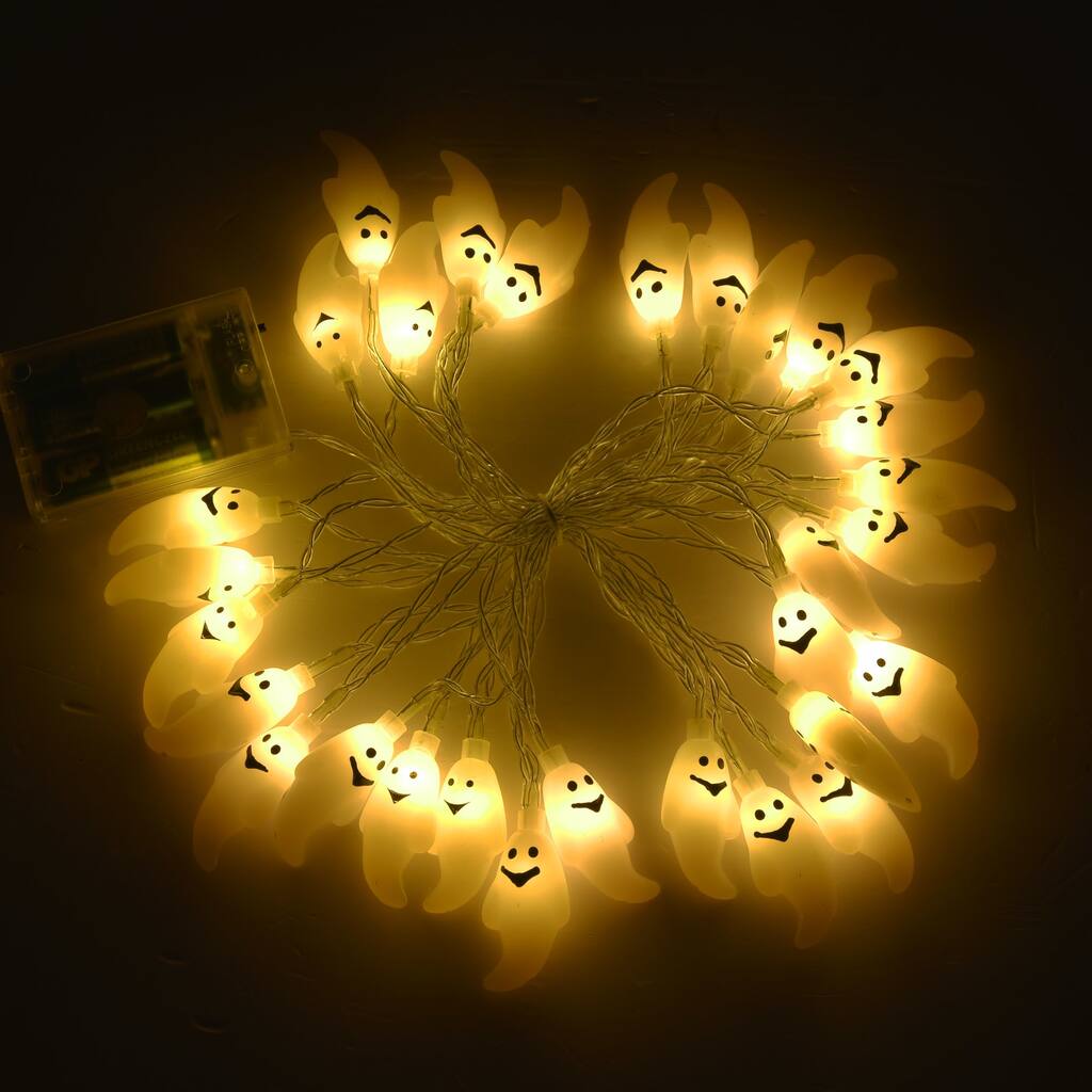 Halloween Decoration Ghost String Lights