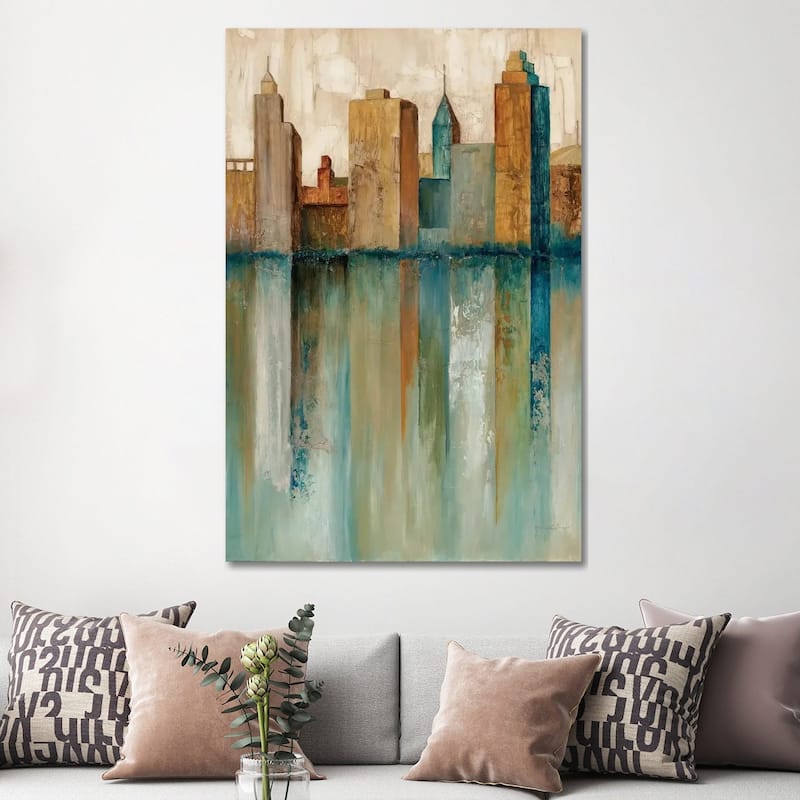 iCanvas "City VIew II" by Norm Olson Canvas Print