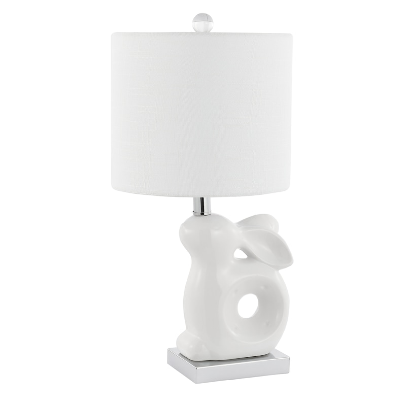 SAFAVIEH Kids Lighting Angelique 19" Rabbit Lamp - 10.3"x10"x19" - 10"Wx10"Dx19"H