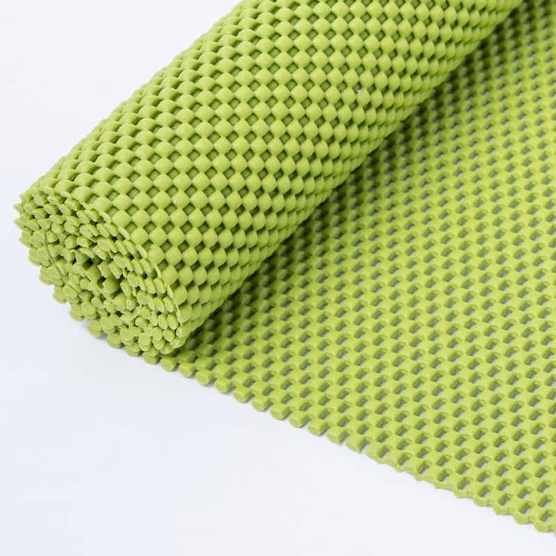 Ray Star Non-Slip Foam Shelf liner High Quality multi color - 12"x48" - Green