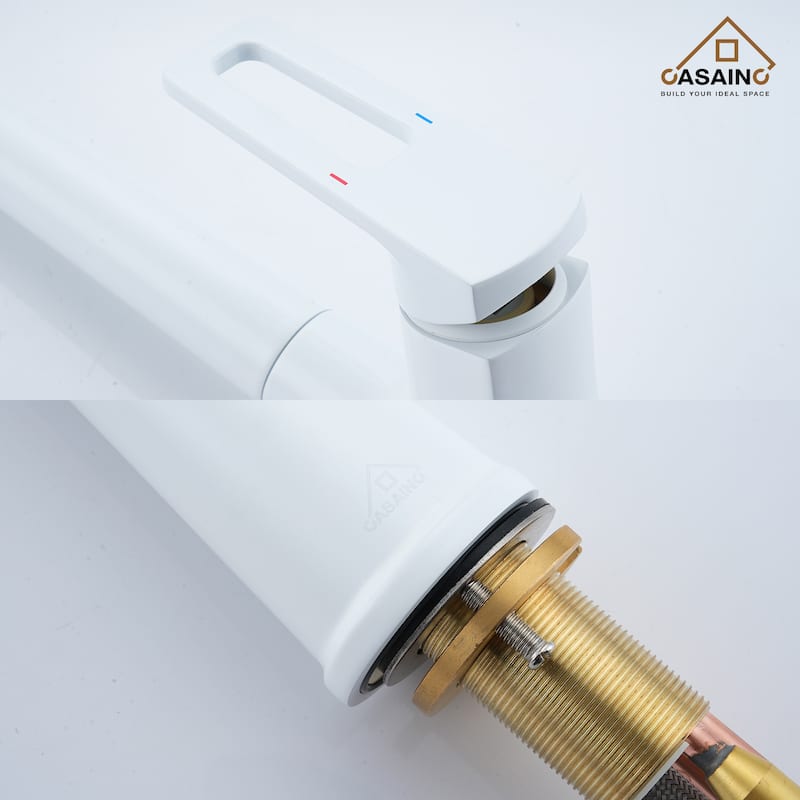 Single Handle Pull Down Sprayer Kitchen Faucet