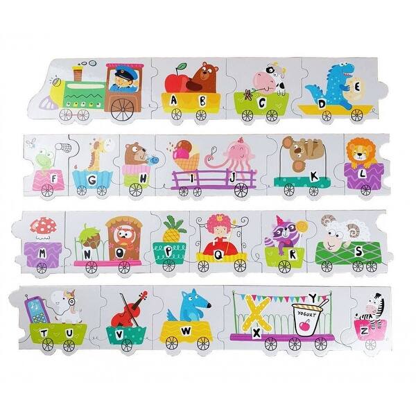 Shop Black Friday Deals On Dodo English Abc Train Puzzle 21 Pieces Overstock 31620928