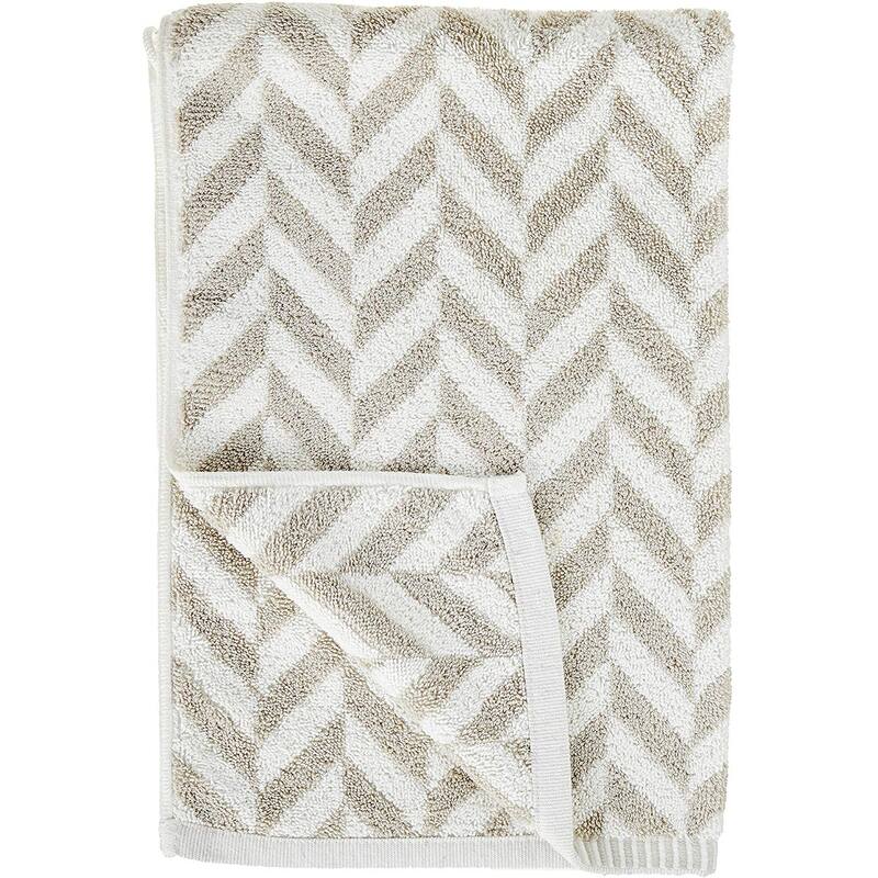 Violet Linen Versailles Pattern, 100% Cotton Highly Absorbent Jacquard Fashion Towel, 20" by 30", Hand Towels, Set of 2