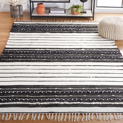 SAFAVIEH Handmade Flatweave Striped Kilim Corie Cotton Rug