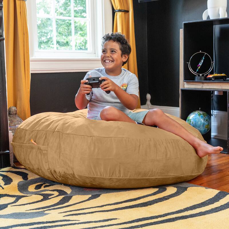 Jaxx 4 ft Cocoon Kids Bean Bag Chair and Crash Pad